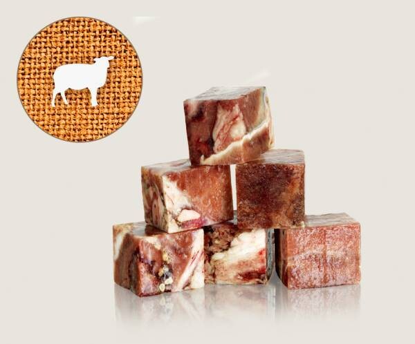 Lamm  Muskelfleisch  stückig 1000gr. GRAF BARF
