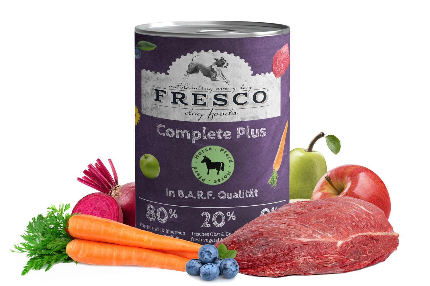 FRESCO Complete Plus Pferd (haltbares B.A.R.F.)