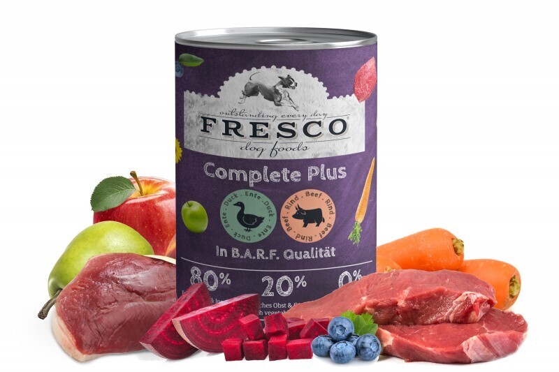 FRESCO Complete Plus Ente mit Rind (haltbares B.A.R.F)