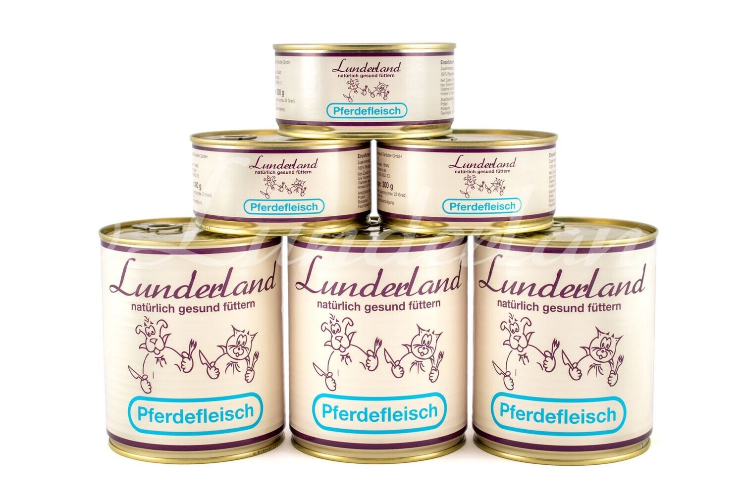 Lunderland-Dosenfleisch-Pferdefleisch