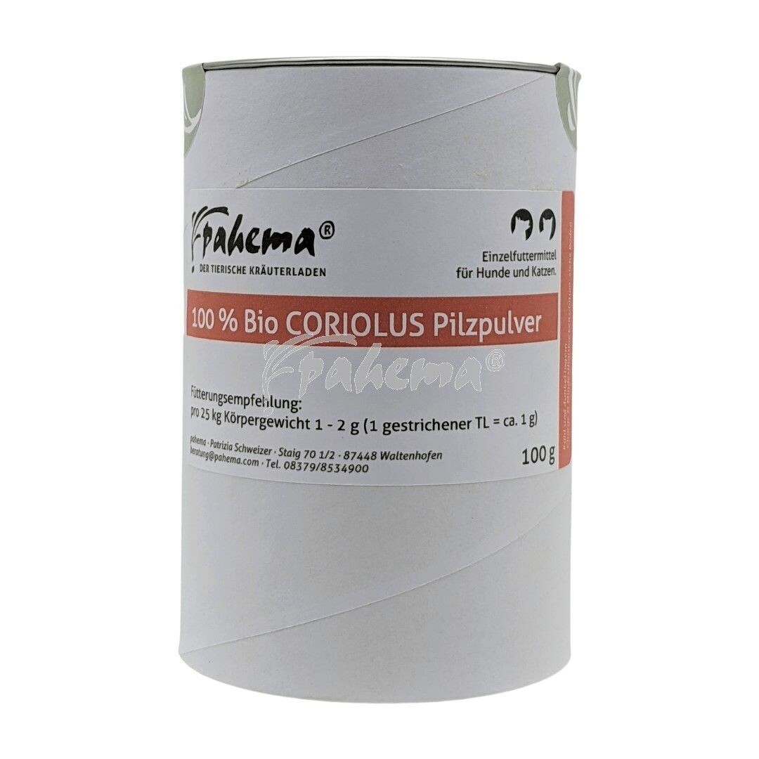 PAHEMA Coriolus BIO Pilzpulver