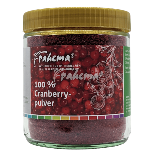 PAHEMA Cranberry Fruchtpulver