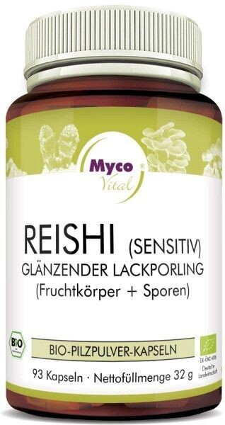 Mycovital REISHI Sensitive Bio-Vitalpilzpulver-Kapseln