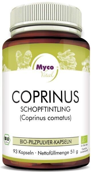 Mycovital COPRINUS Bio-Vitalpilzpulver-Kapseln