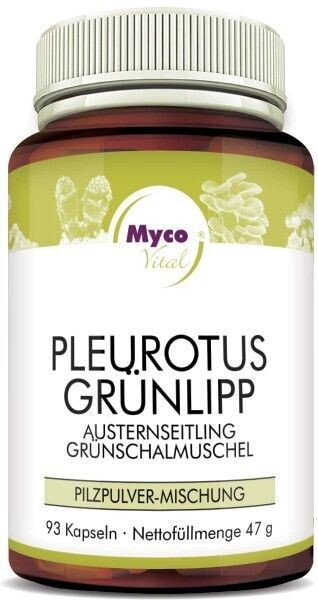 Mycovital PLEUROTUS-GRÜNLIPP-Pulver Kapseln