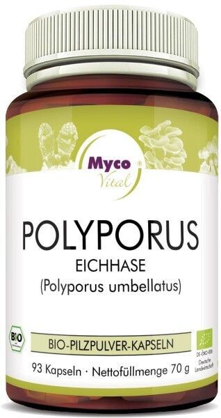 Mycovital POLYPORUS Bio-Vitalpilzpulver-Kapseln