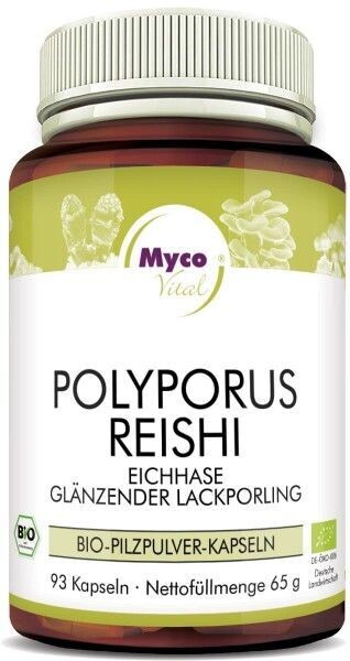 Mycovital POLYPORUS-REISHI Bio-Pilzpulver-Kapseln