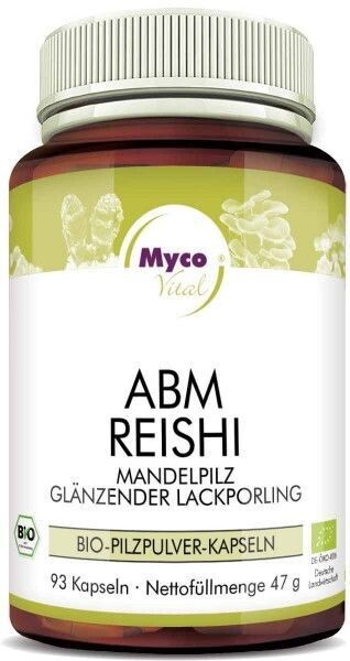 Mycovital ABM-REISHI Bio-Pilzpulver-Kapseln
