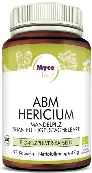 Mycovital ABM-HERICIUM Bio-Pilzpulver-Kapseln