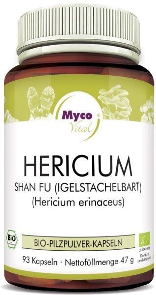 Mycovital Hericium Bio-Vitalpilzpulver-Kapseln