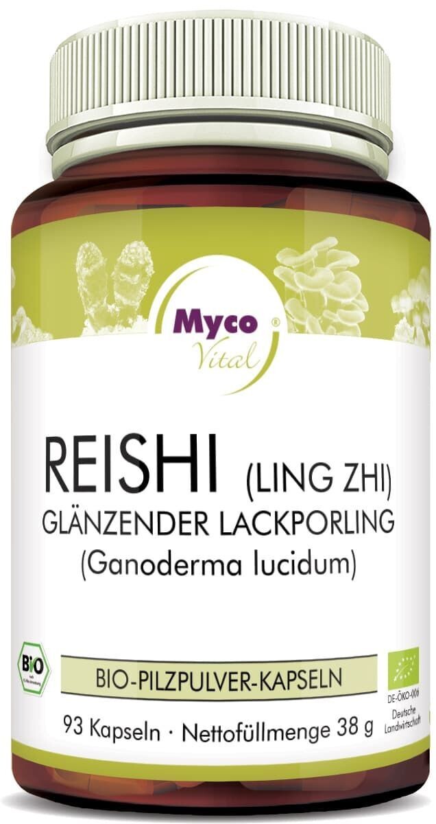 Mycovital REISHI Kapseln Bio-Vitalpilzpulver