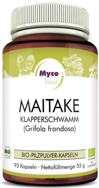 Mycovital MAITAKE Bio-Vitalpilzpulver-Kapseln