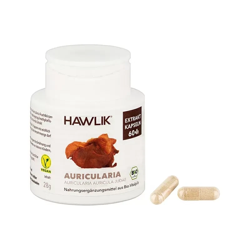 HAWLIK Bio Auricularia
Extrakt Kapseln