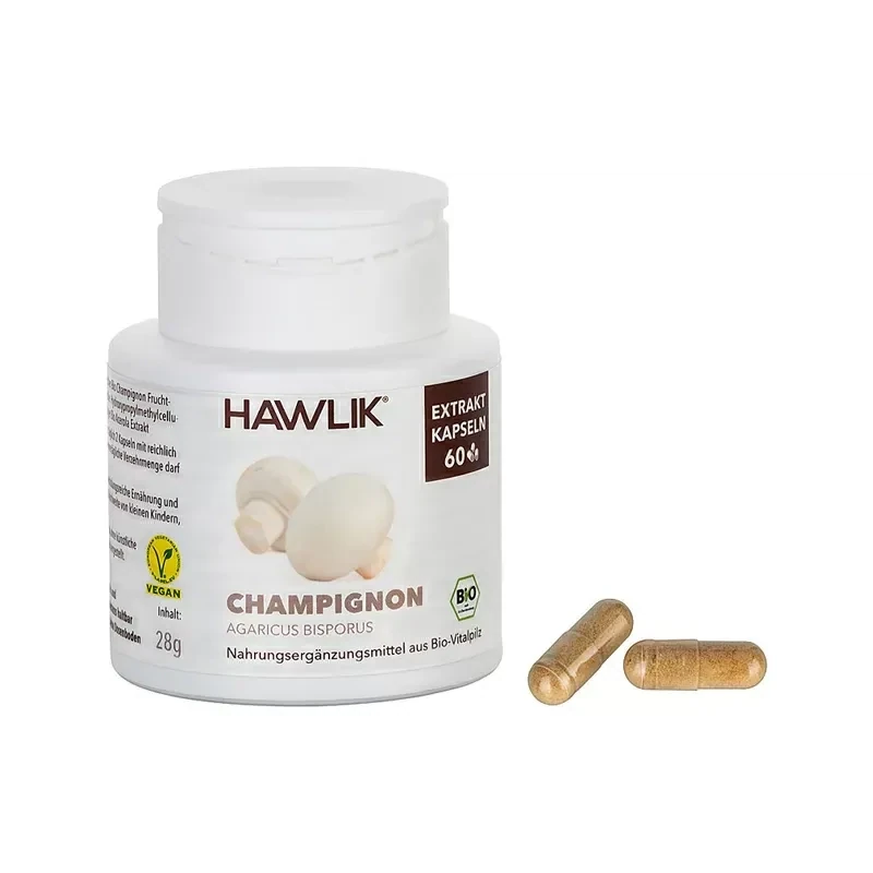 HAWLIK Bio Champignon
Extrakt Kapseln