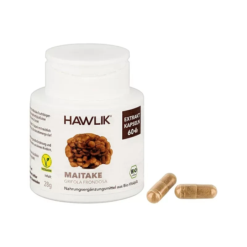 HAWLIK Bio Maitake
Extrakt Kapseln