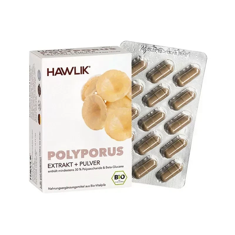 HAWLIK Bio Polyporus
Extrakt+Pulver Kapseln