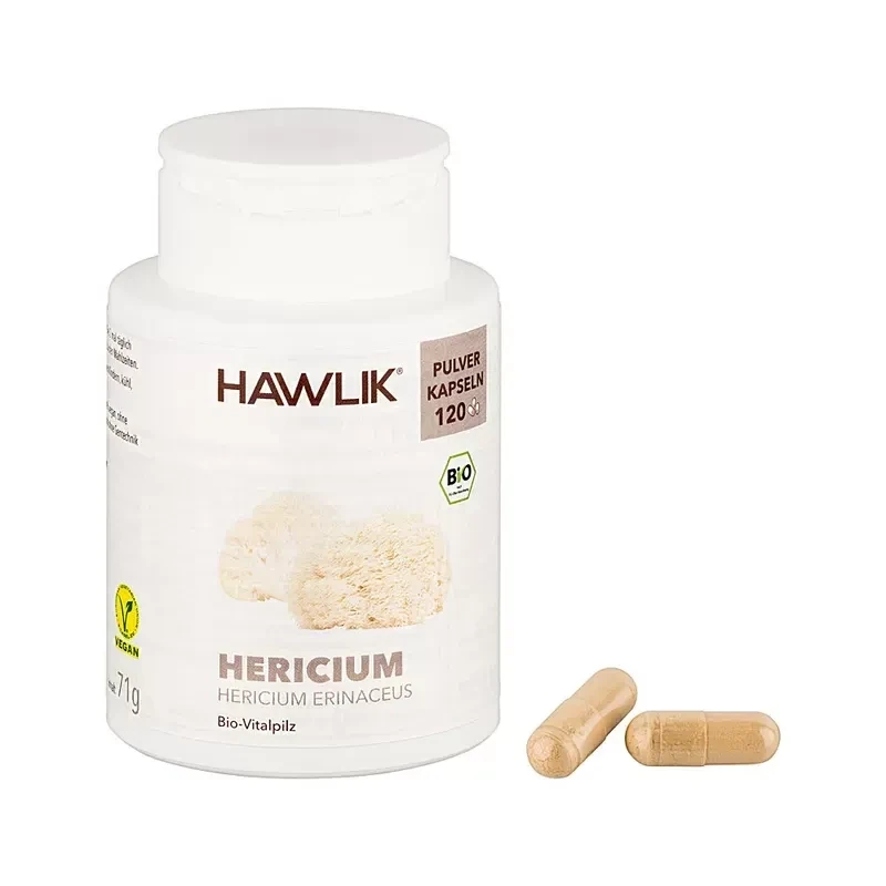 HAWLIK Bio Hericium
Pulver Kapseln
