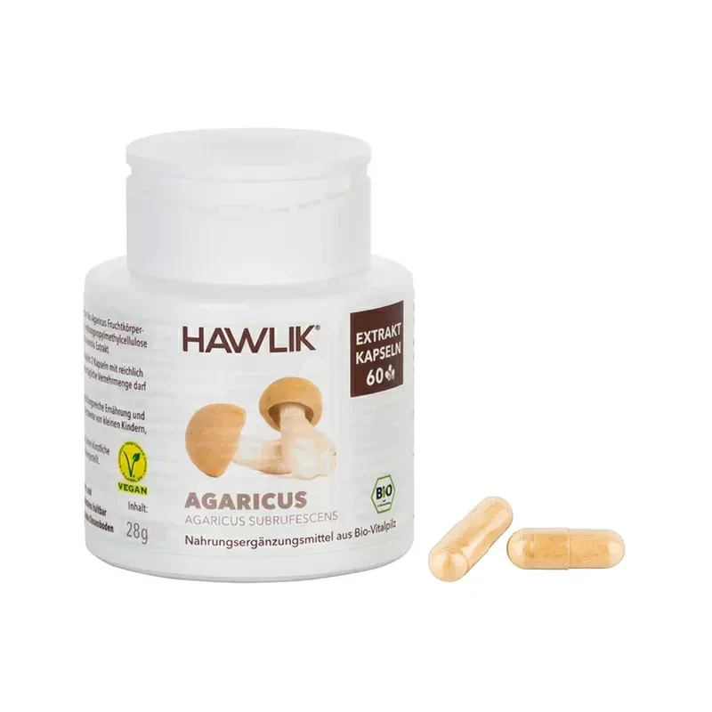 HAWLIK Bio Agaricus
Extrakt Kapseln