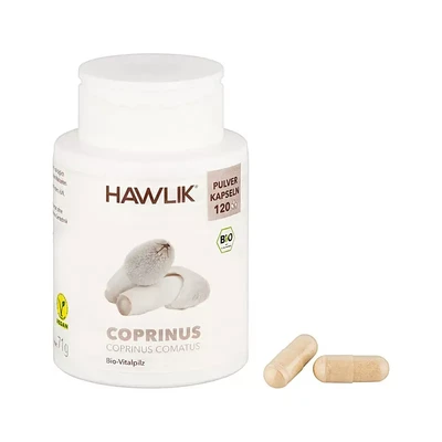 HAWLIK Bio Coprinus
Pulver Kapseln