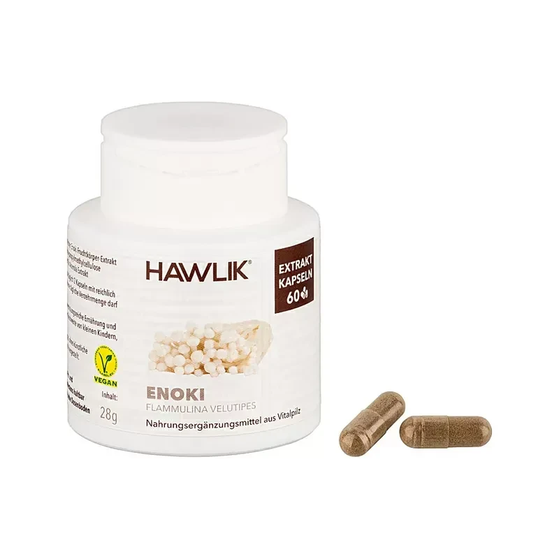HAWLIK Enoki
Extrakt Kapseln