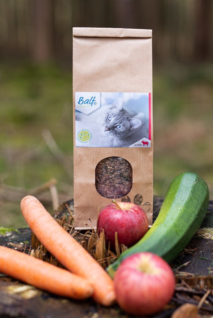BALF®  Rind/Obst/Gemüse & Flohsamenschalen  (Katze)