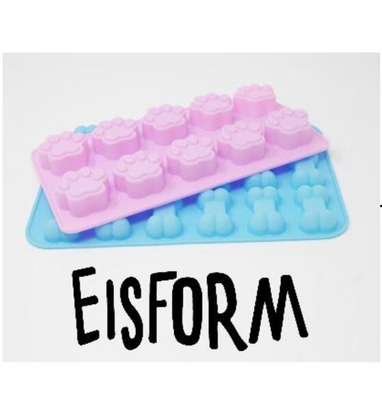 Sloofie Eisform "Pfote und Knochen" klein