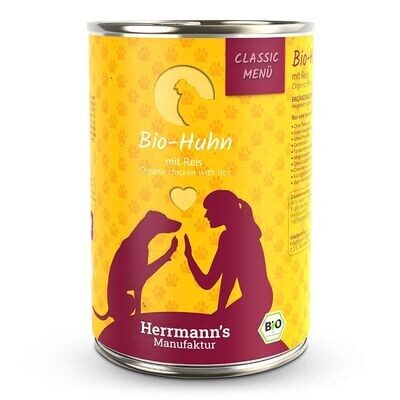 Herrmann's Bio-Huhn mit Reis