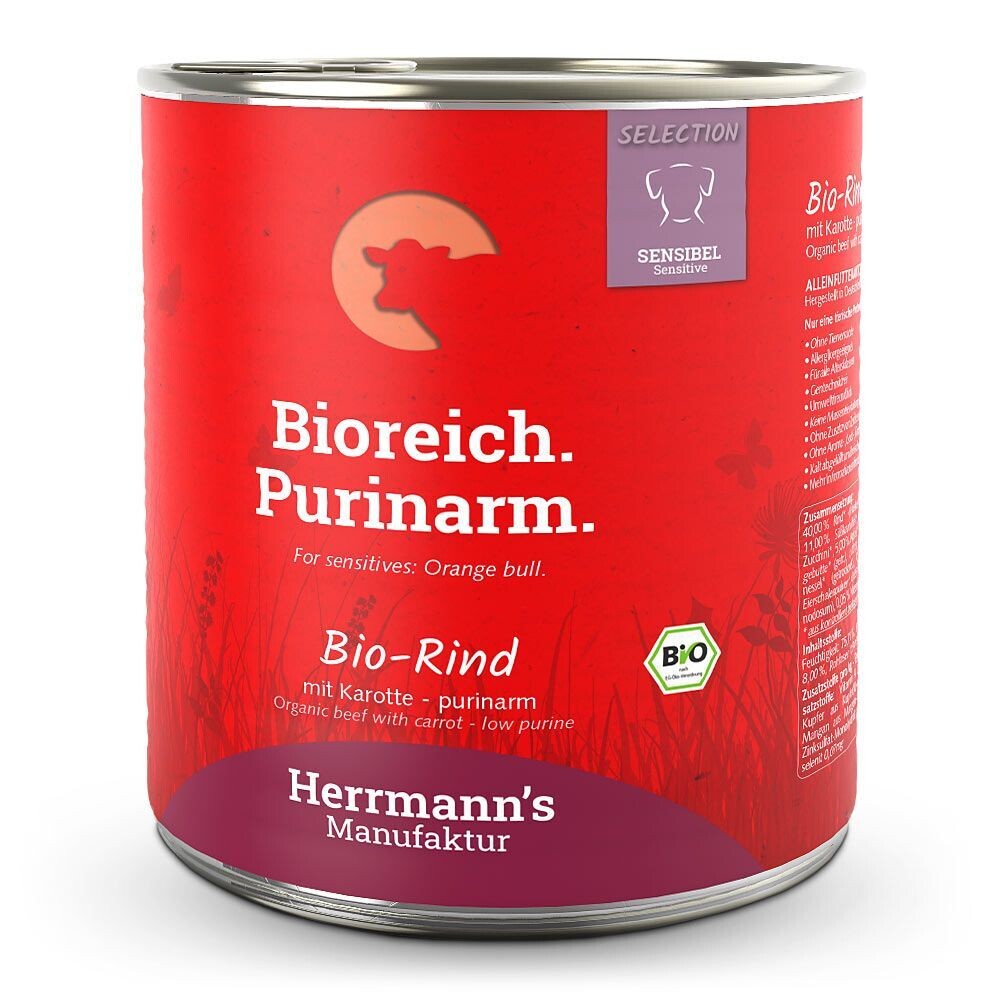 Herrmann's Bio Rind mit Karotten  PURINARM
