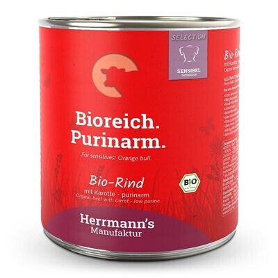 Herrmann's Bio Rind mit Karotten PURINARM
