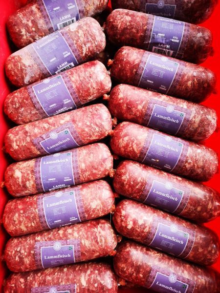 Barf'n Roll Lammfleisch gewolft P&P