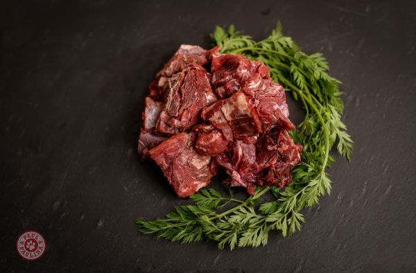 Hirschfleisch in Würfel P&P
