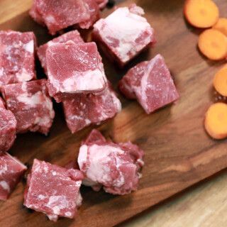 Lammfleisch in Würfel Cit