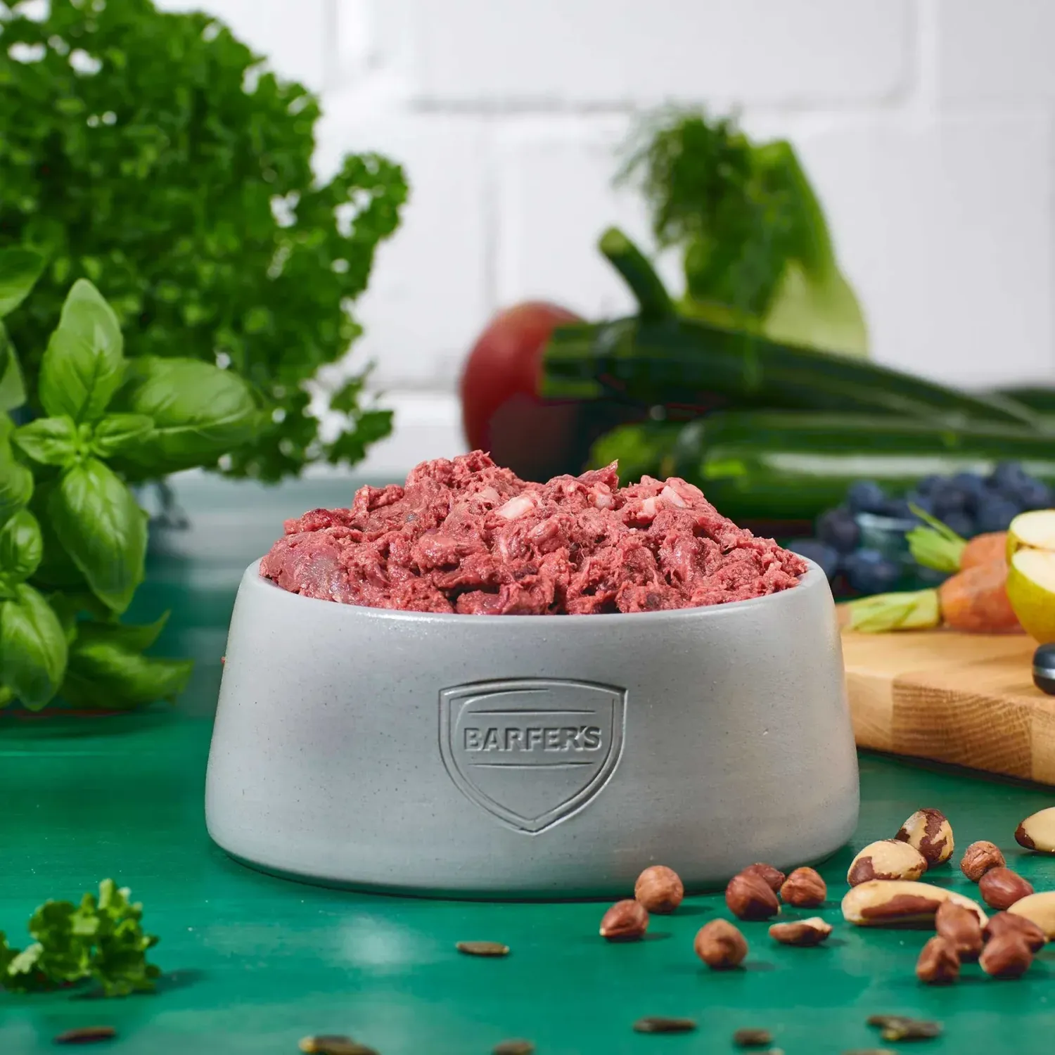 Fleischmix vom Wild, Lamm, Rind und Geflügel