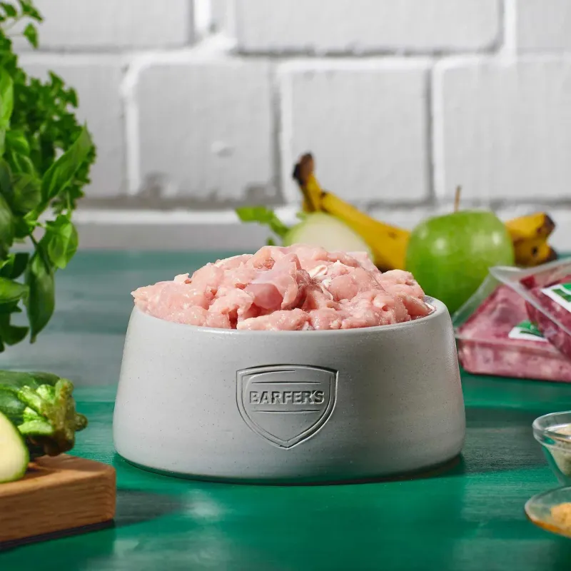 Hühnermuskelfleisch gewolft Hühnermuskelfleisch gewolft
