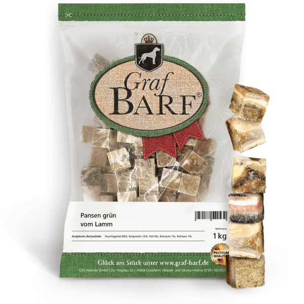 Lammpansen in Würfel GRAF BARF