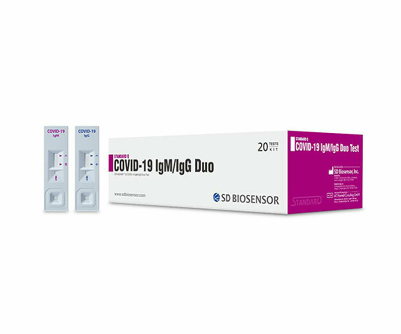 BIOSENSOR DUO COVID-19 IgM / IgG 20 шт. BIOSENSOR DUO COVID-19 IgM / IgG 20 шт.