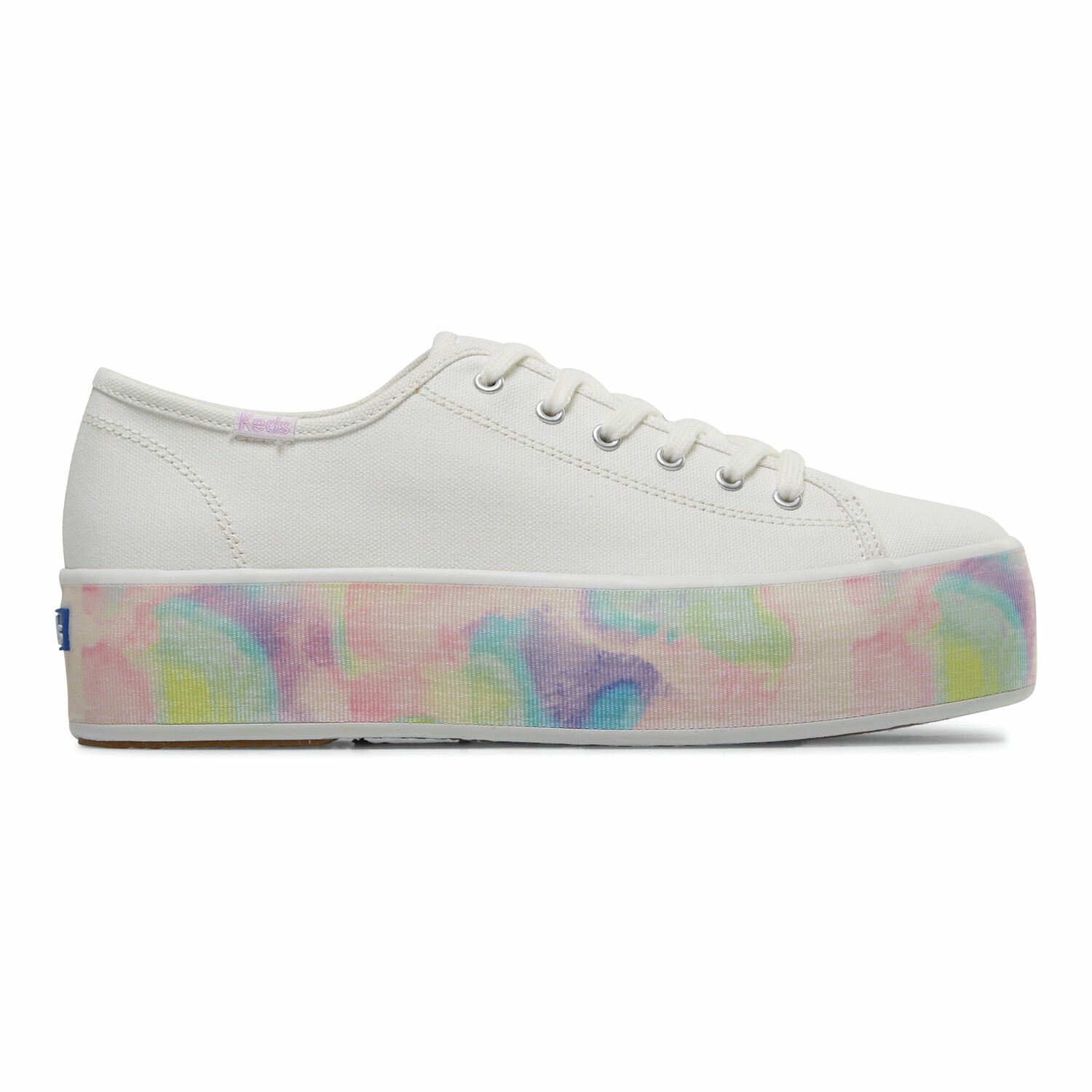 Triple Up Abstract Floral White/Multi WF66998