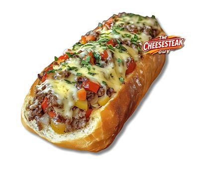 Open Cheesesteak