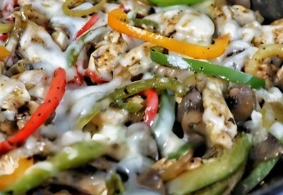 Baked Cheesesteak Skillet