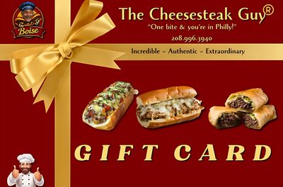 Cheesesteak Gift Card