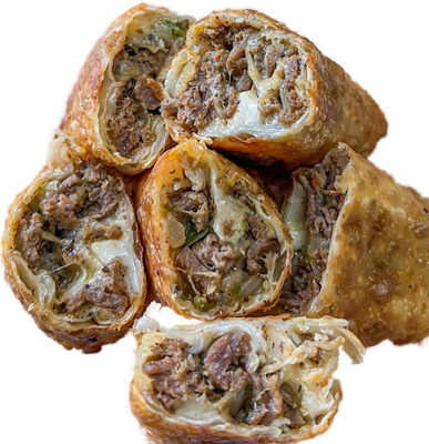 Cheesesteak Egg Rolls