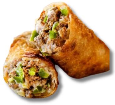 Cheesesteak Egg Rolls