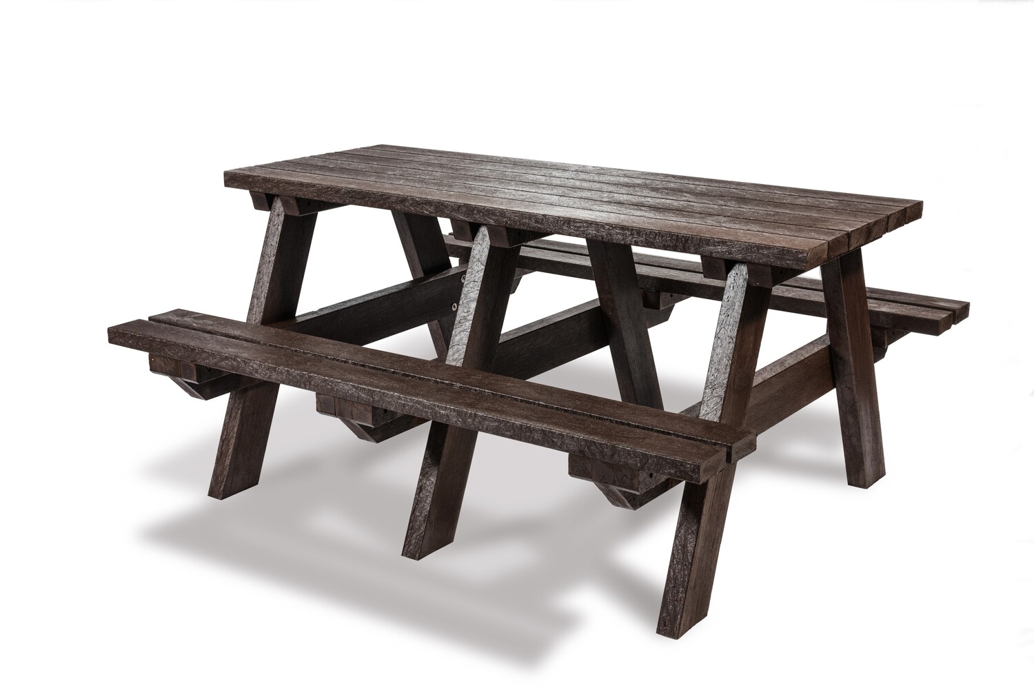 The Duke Recycled Plastic A Frame picnic table 1.5M