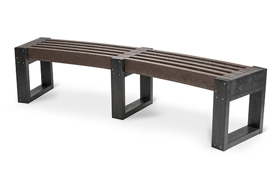 Edge Curved bench 1.8m