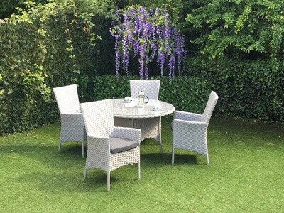 Cornwall 4 Seat Round Dining Set Cornwall 4 Seat Round Dining Set