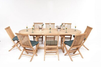 Honfleur 8 seater Teak Furniture set Honfleur 8 seater Teak Furniture set