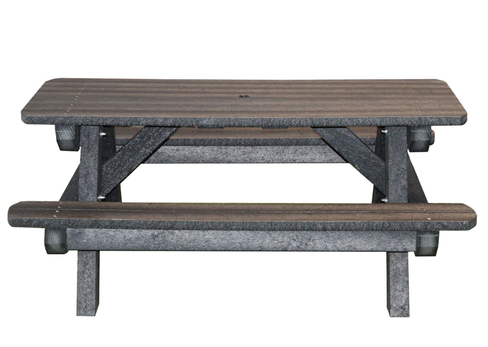 KBS Recycled Plastic 1.65 metre A Frame picnic Table