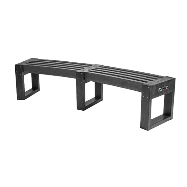 Edge Curved bench 1.8m