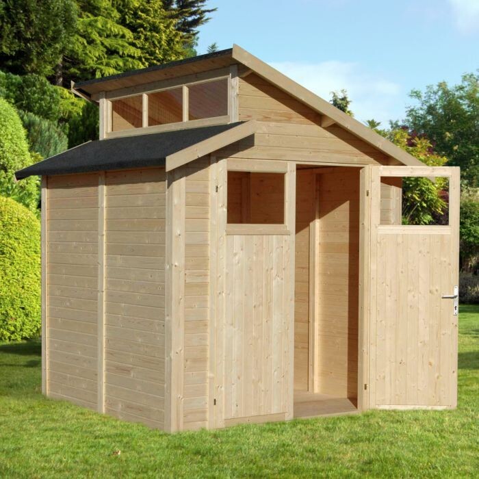 7×7 Skylight Shed – Natural