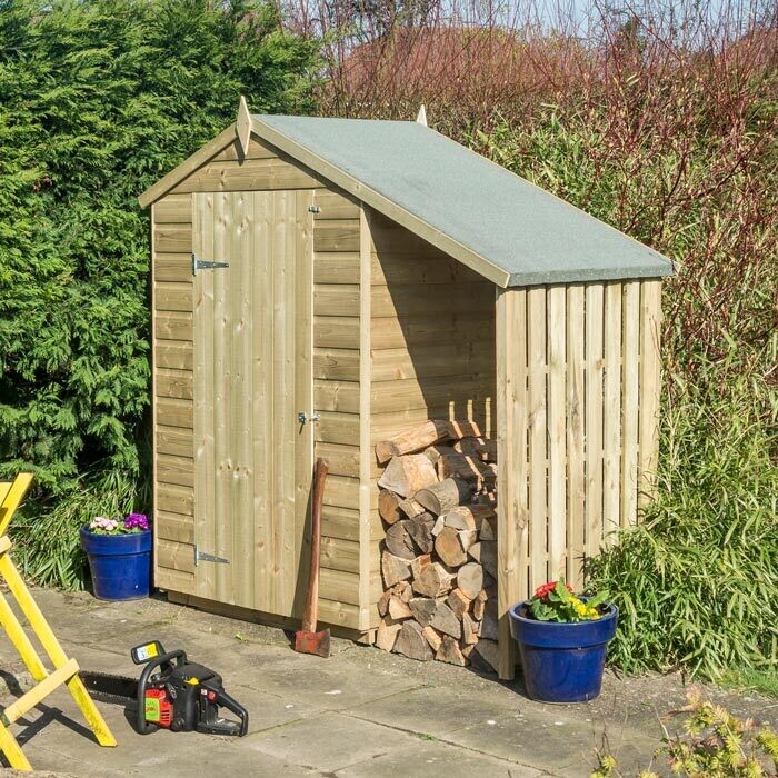 4×3 Oxford Shed With Lean To